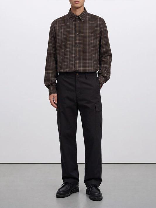 Burberry "Robert" Casual Shirt Brown

