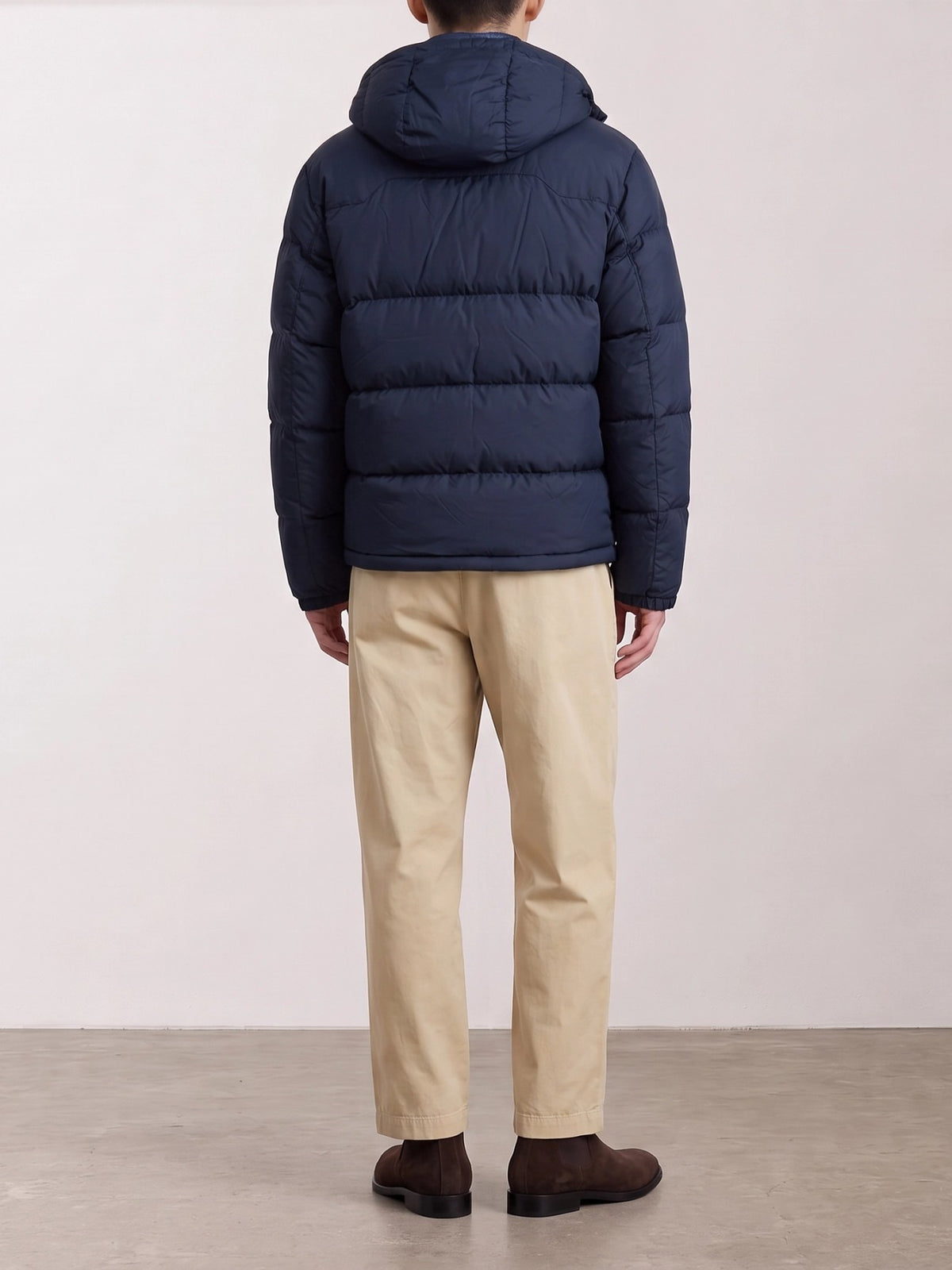 Polo Ralph Lauren "Gorham" Short Down Jacket Blue - VIETTI