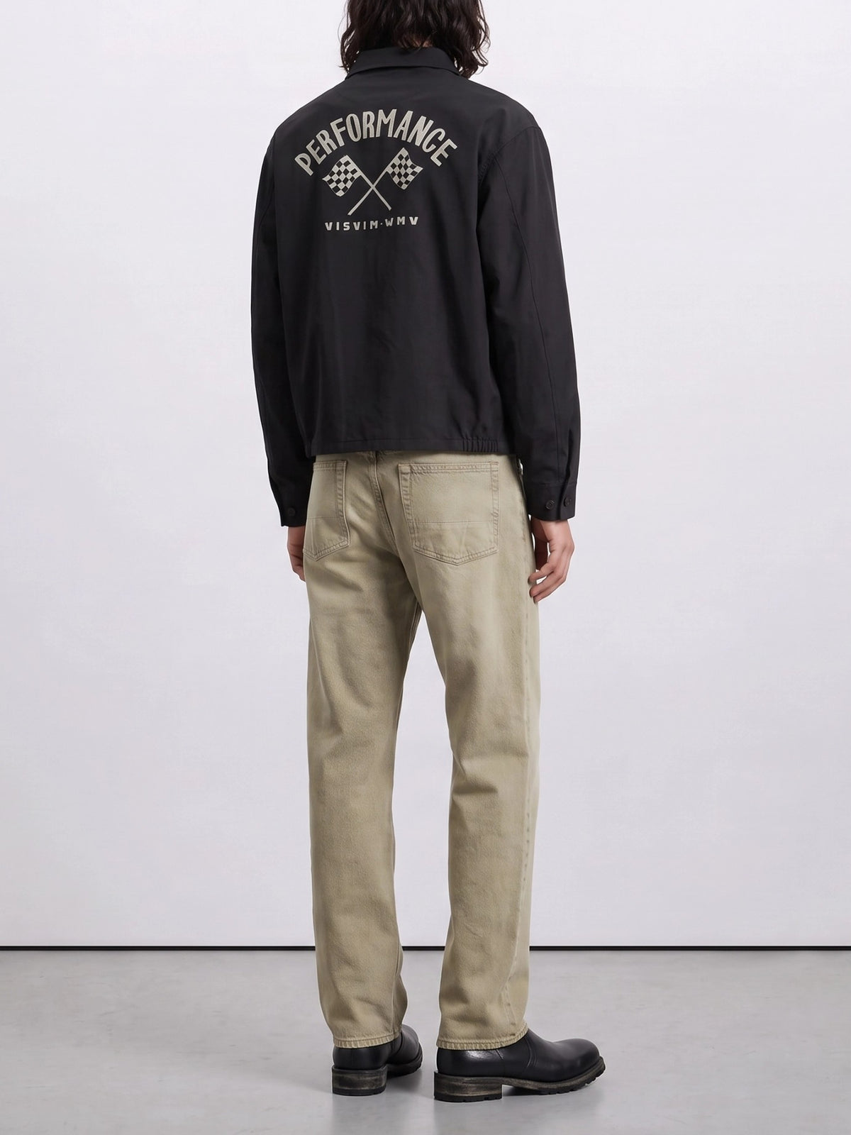 Visvim Giacca overshirt "Somer Swing" Nero - VIETTI
