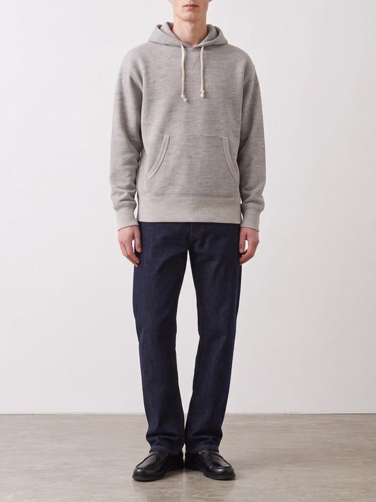 RRL by Ralph Lauren "Popover" hoodie Grey

