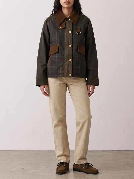 Barbour "Irene" Lightweight Jacket Green

