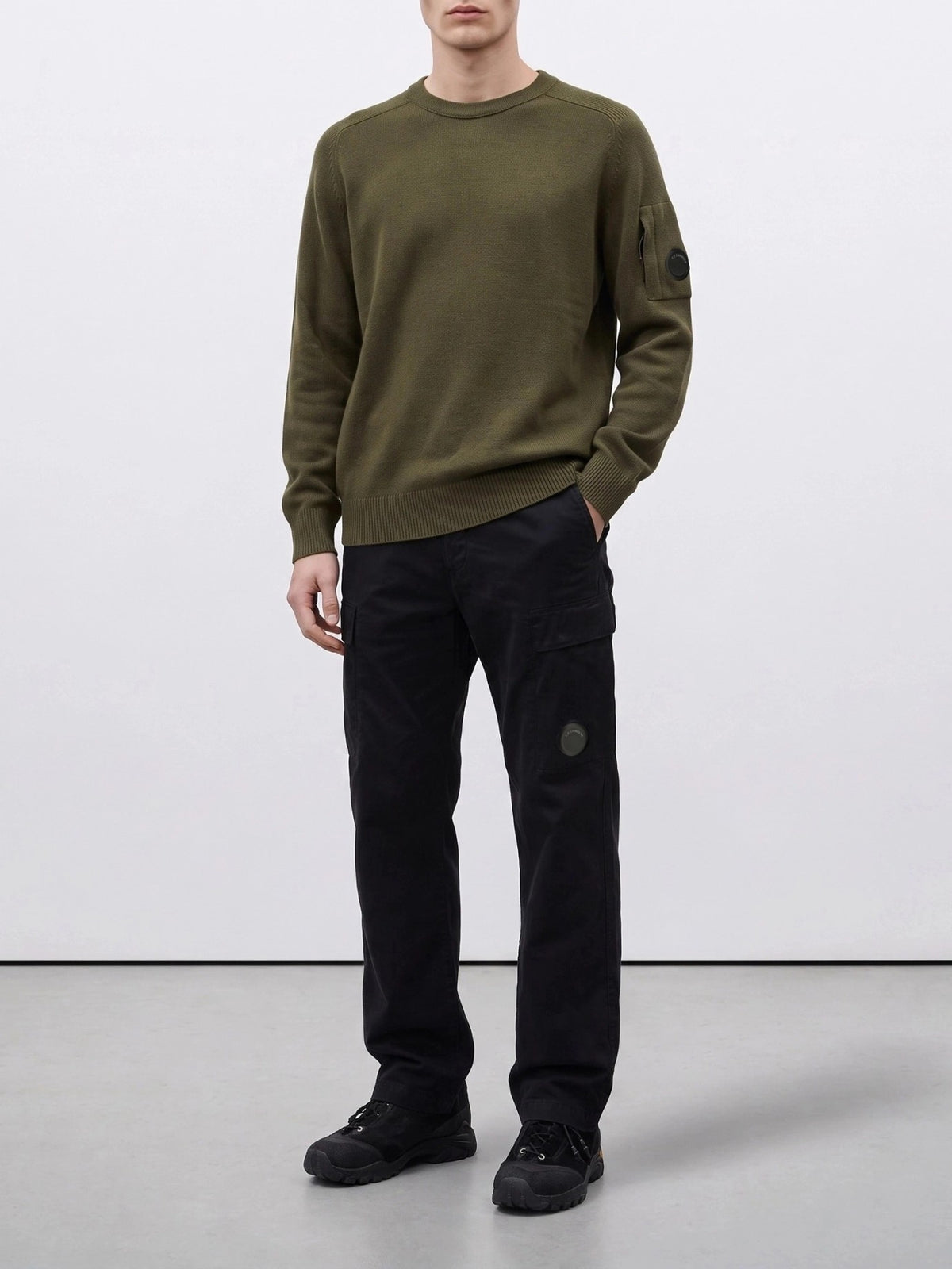 C.P. Company Casual Stretch Pants Black - VIETTI