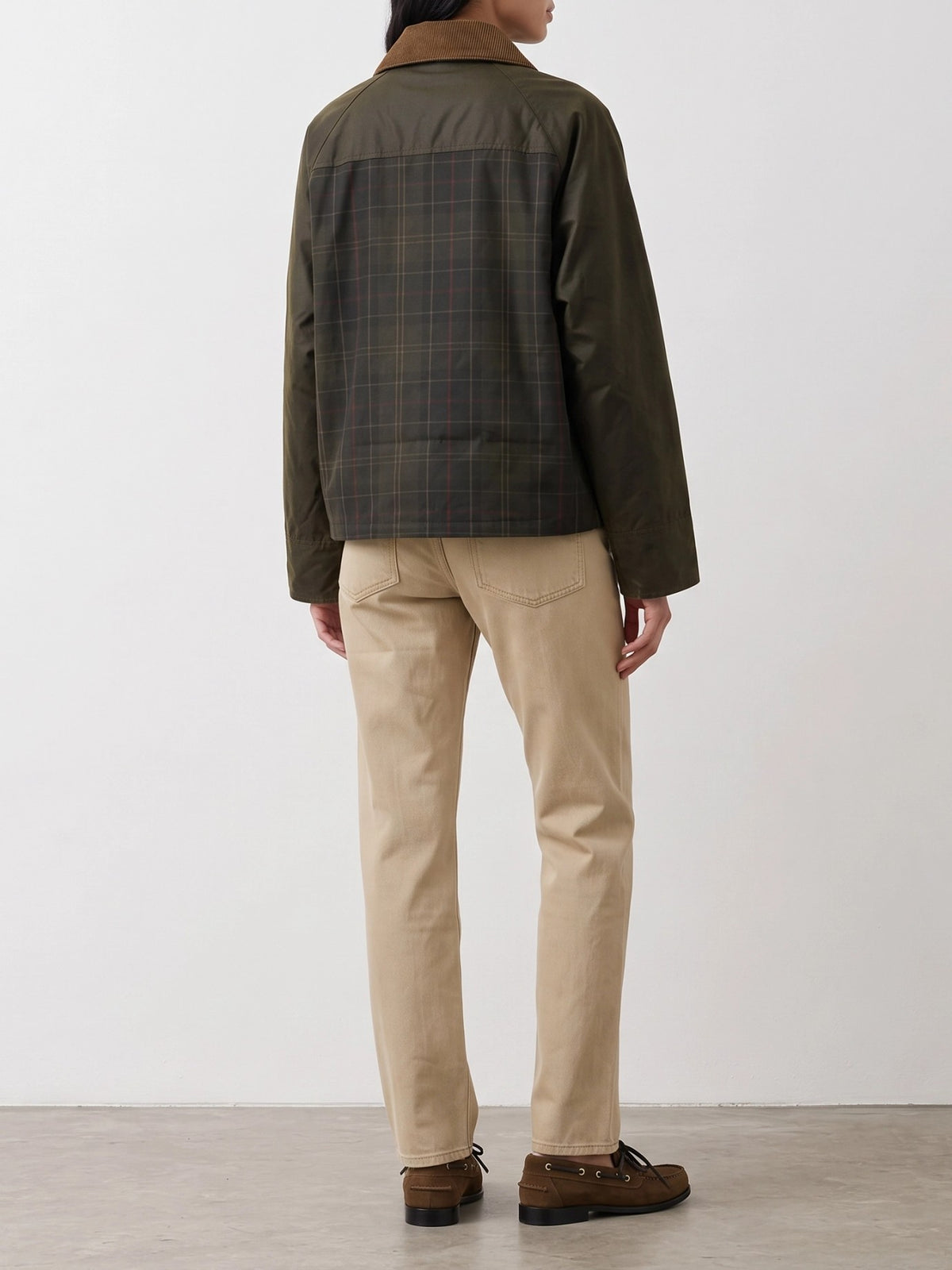 Barbour "Irene" Lightweight Jacket Green - VIETTI