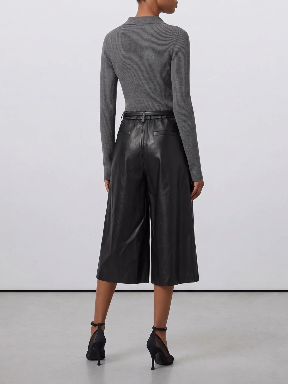 Max Mara Cashmere polo shirt Grey - VIETTI