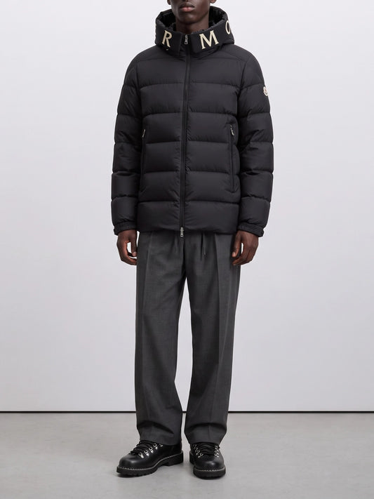Moncler "Orvelle" Short Down Jacket Black

