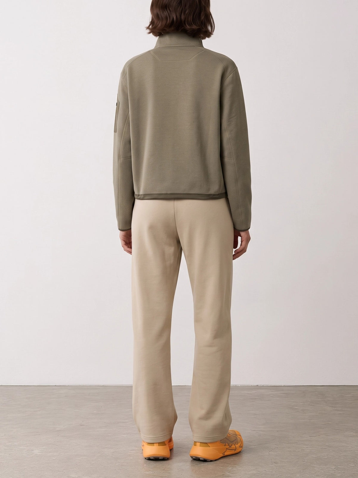 Arc'teryx "Covert" Half-Zip Sweatshirt Beige - VIETTI