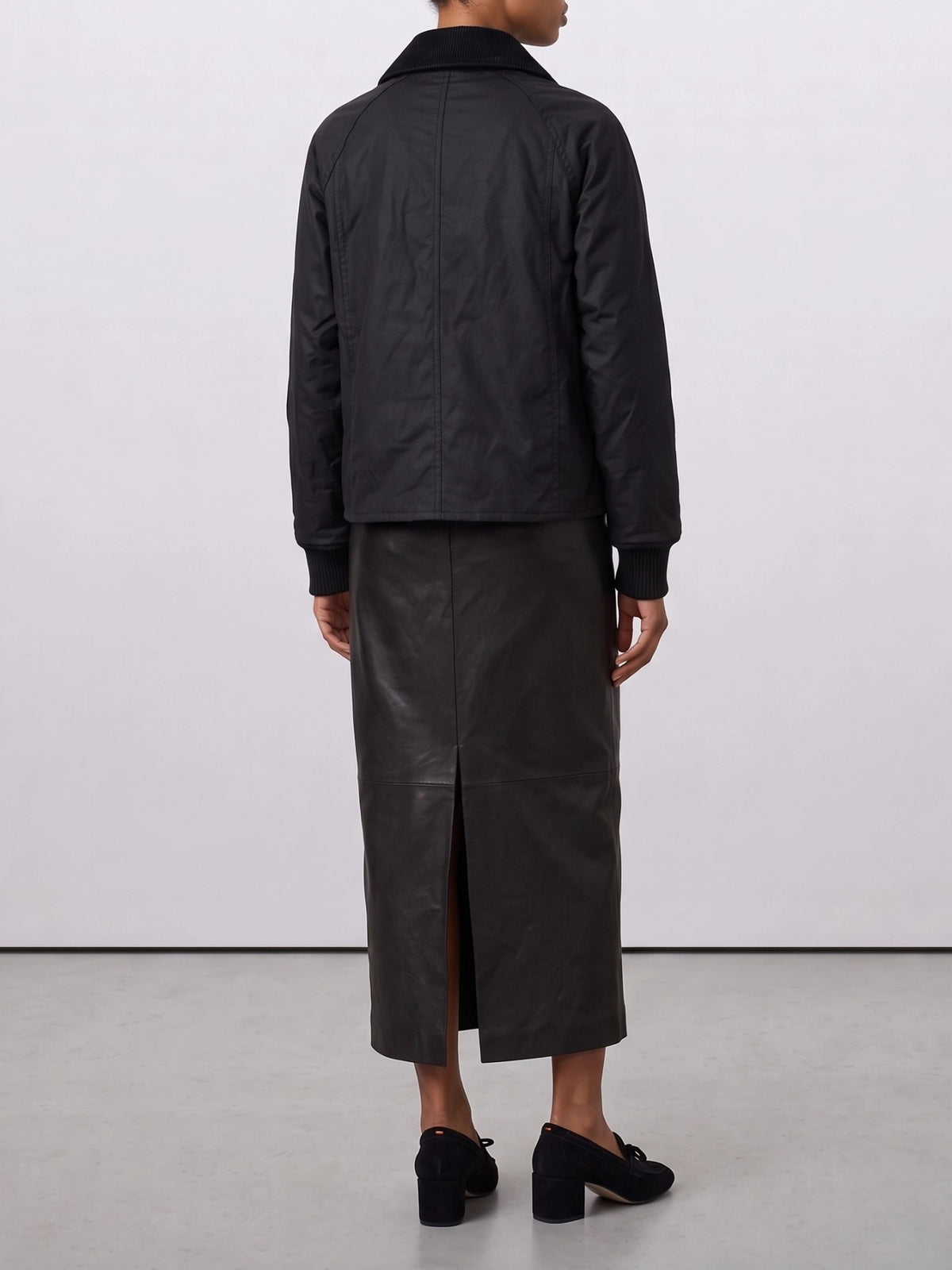 Barbour "Beadnell" lightweight jacket Black - VIETTI