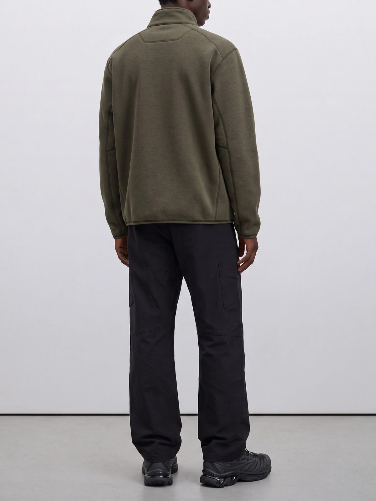 Arc'teryx "Covert" Zip-Up Sweatshirt Green - VIETTI