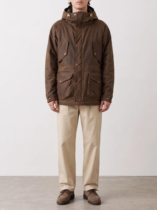 Manifattura Ceccarelli "New Fisherman" Parka Brown

