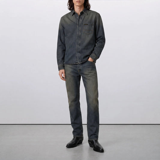 Golden Goose Casual denim shirt Blue

