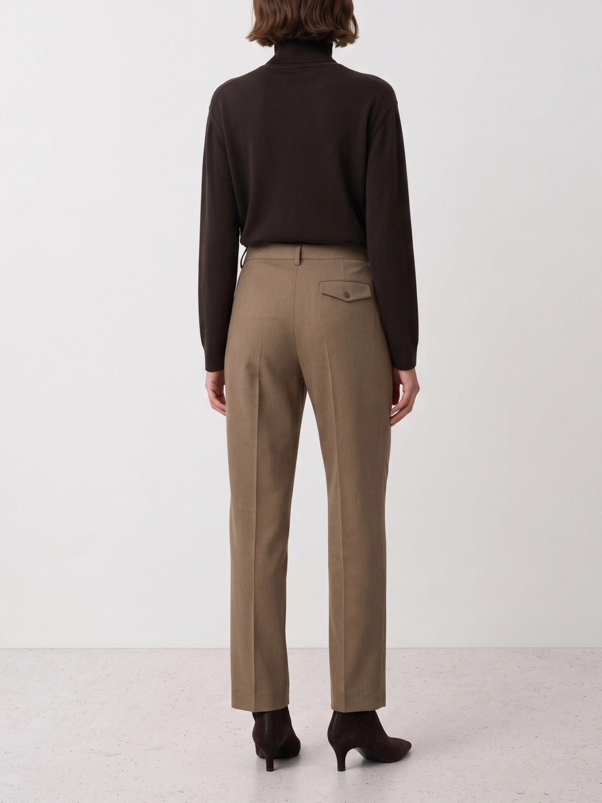 Brunello Cucinelli Maglione dolcevita in cashmere Marrone - VIETTI