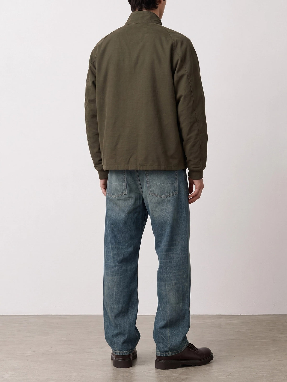 A.Presse "Vintage British Royal Navy Jacket" Bomber Jacket Green - VIETTI