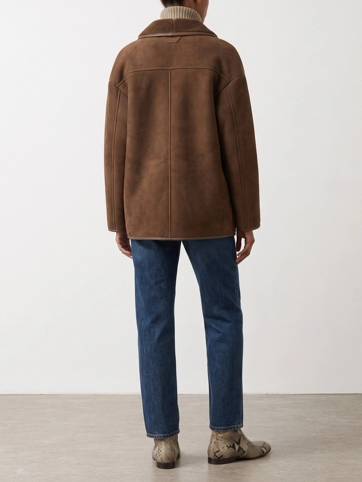 Salvatore Santoro Shearling jacket Brown - VIETTI