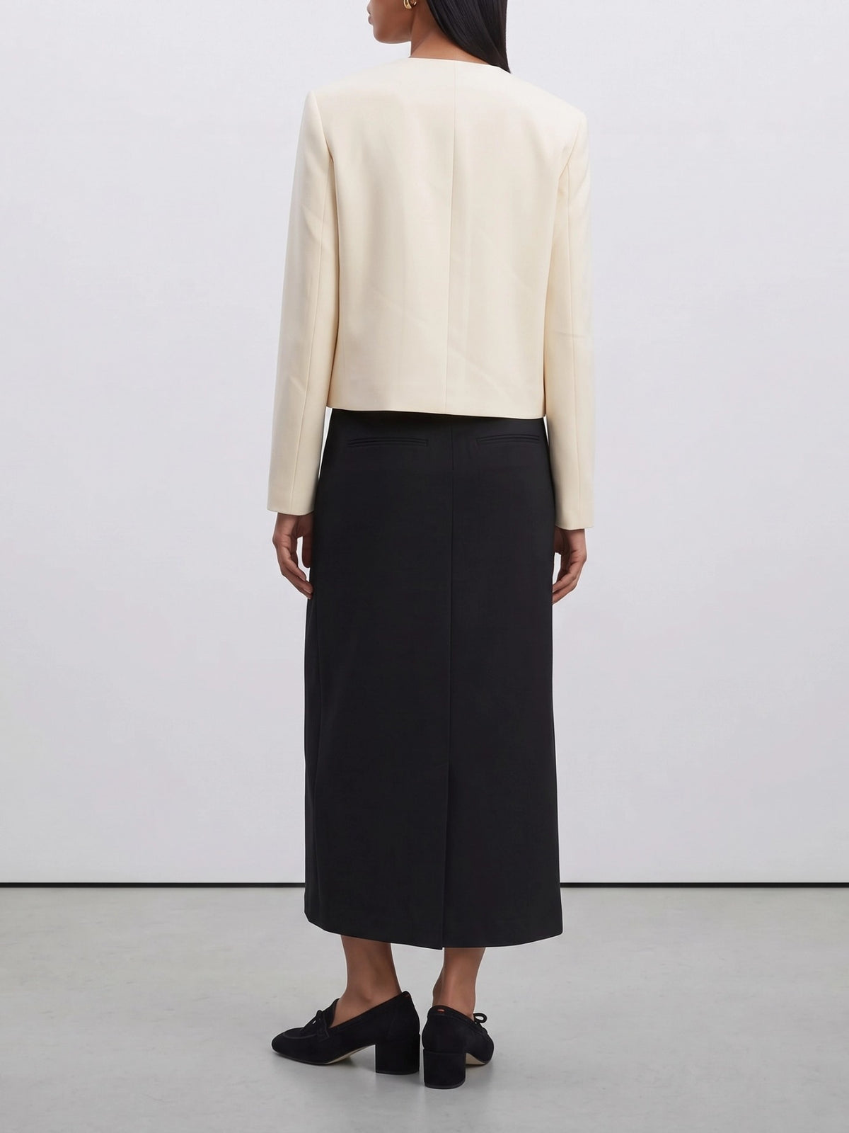 Almada Label "Funda" Blazer White - VIETTI