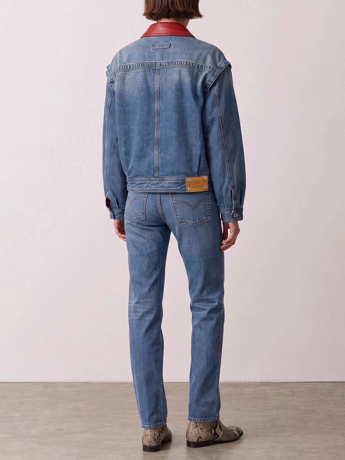 Isabel Marant "Devyn" Denim Jacket Blue - VIETTI