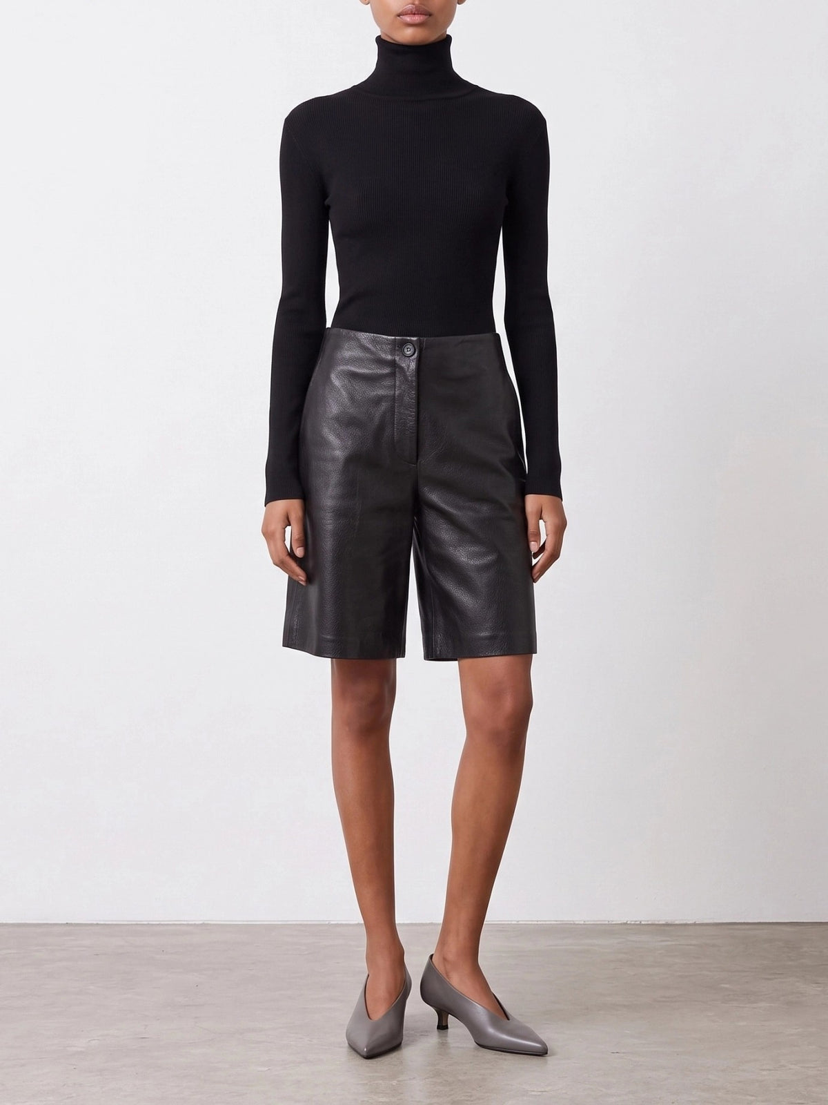 Semper Short formali in pelle Nero - VIETTI