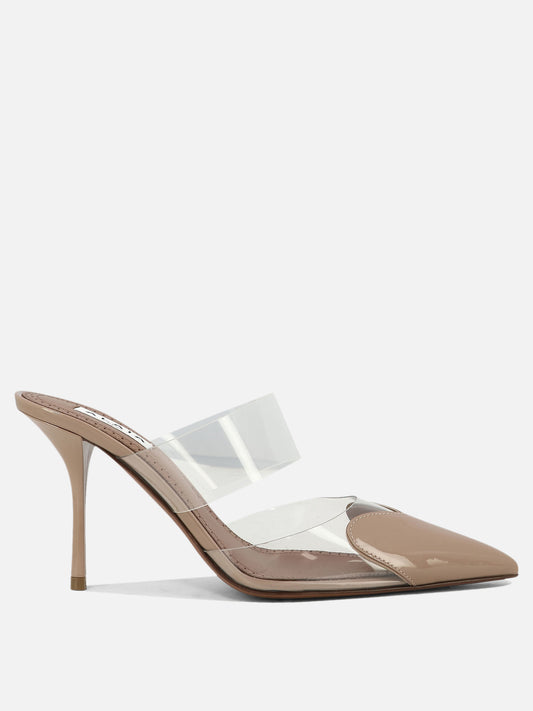 Mule 60% calf leather 40% polyurethane - 50% leather 50% rubber  Beige - Alaïa Donna | PLP | VIETTI Online Store 
