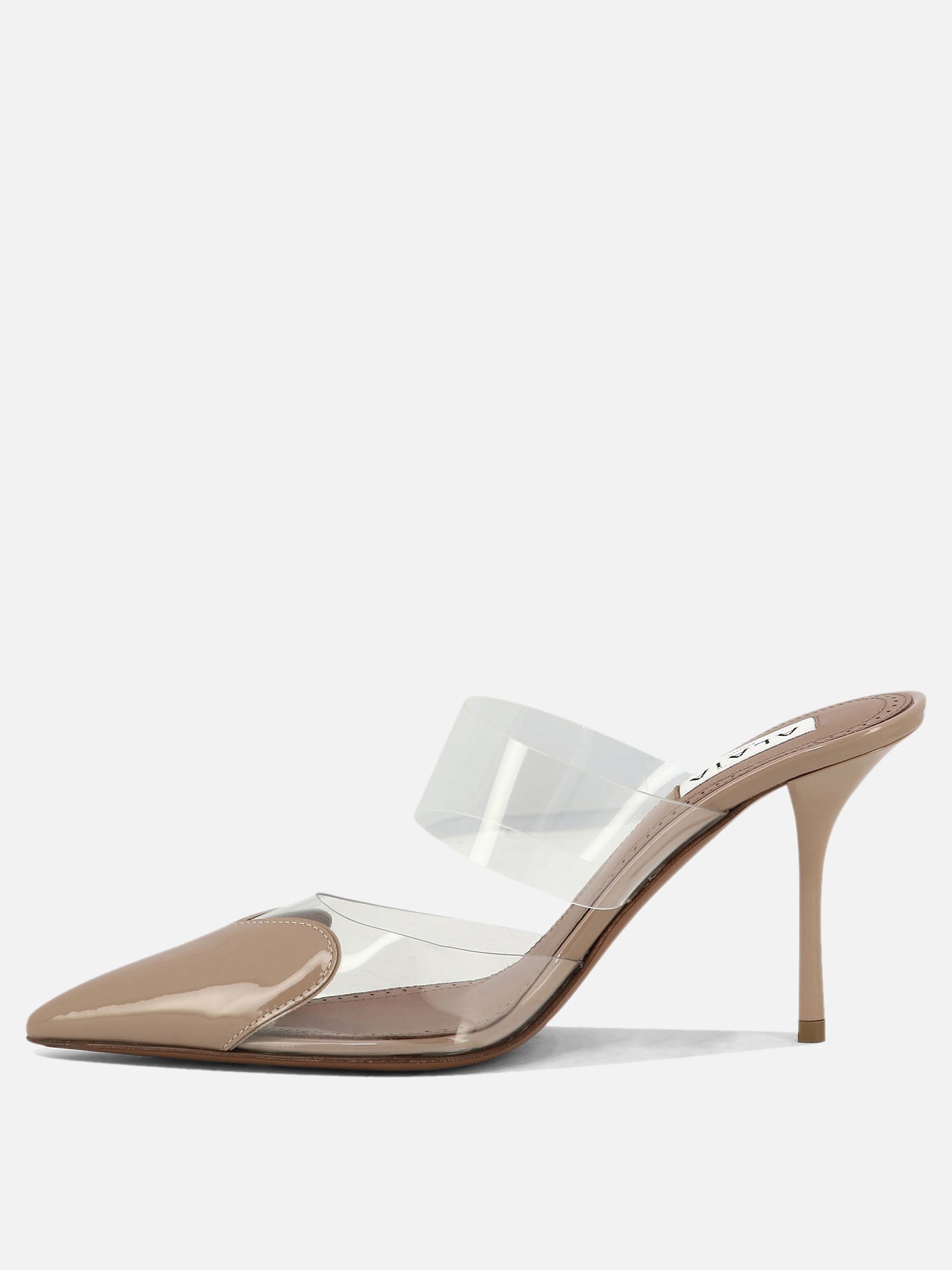 Mule 60% calf leather 40% polyurethane - 50% leather 50% rubber  Beige - Alaïa Donna | PDP | VIETTI Online Store | thumbnail_3