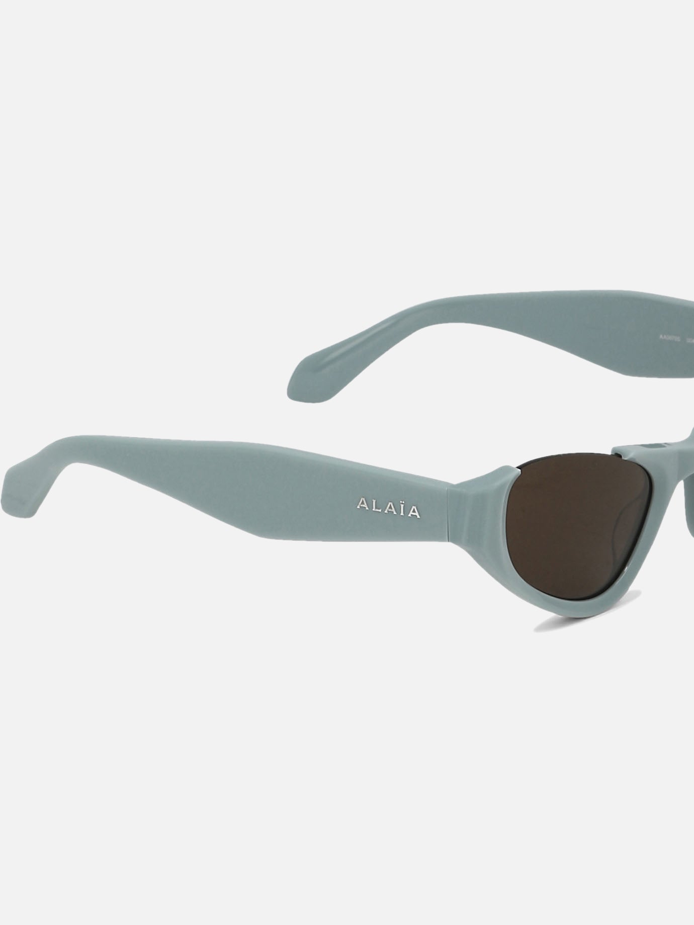 Alaïa Sunglasses with geometric shape Light blue - Women