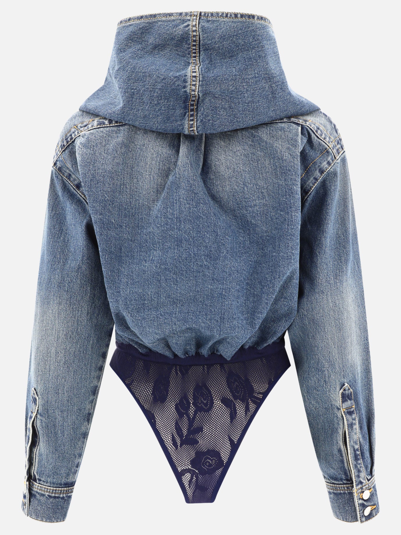 Bodysuits 100% cotton  Blue - Alaïa Women | PDP | VIETTI Online Store | Zoom-Modal_2
