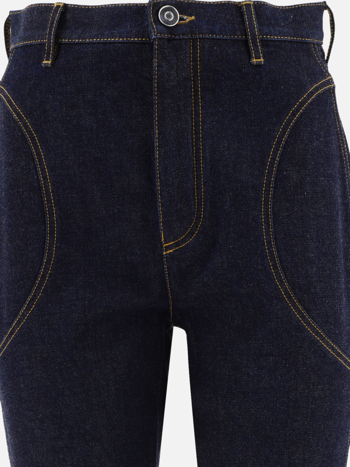 Alaïa Highwaist jeans Blue - VIETTI