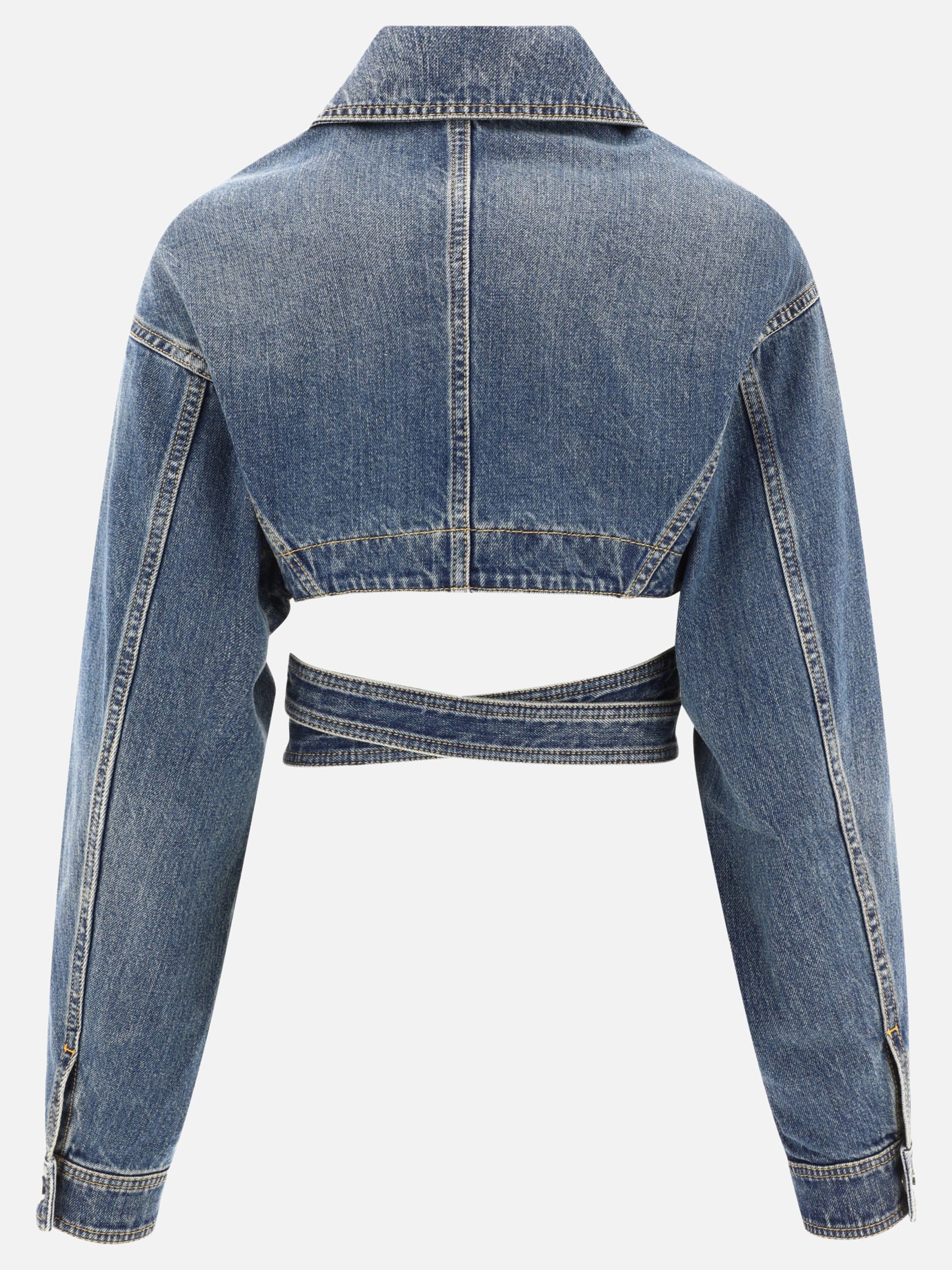 Giacche in denim 100% cotton  Blu - Alaïa Donna | PDP | VIETTI Online Store | Zoom-Modal_2
