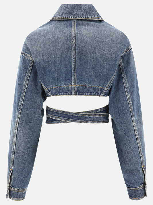 Giacche in denim 100% cotton  Blu - Alaïa Donna | PLP | VIETTI Online Store | 2
