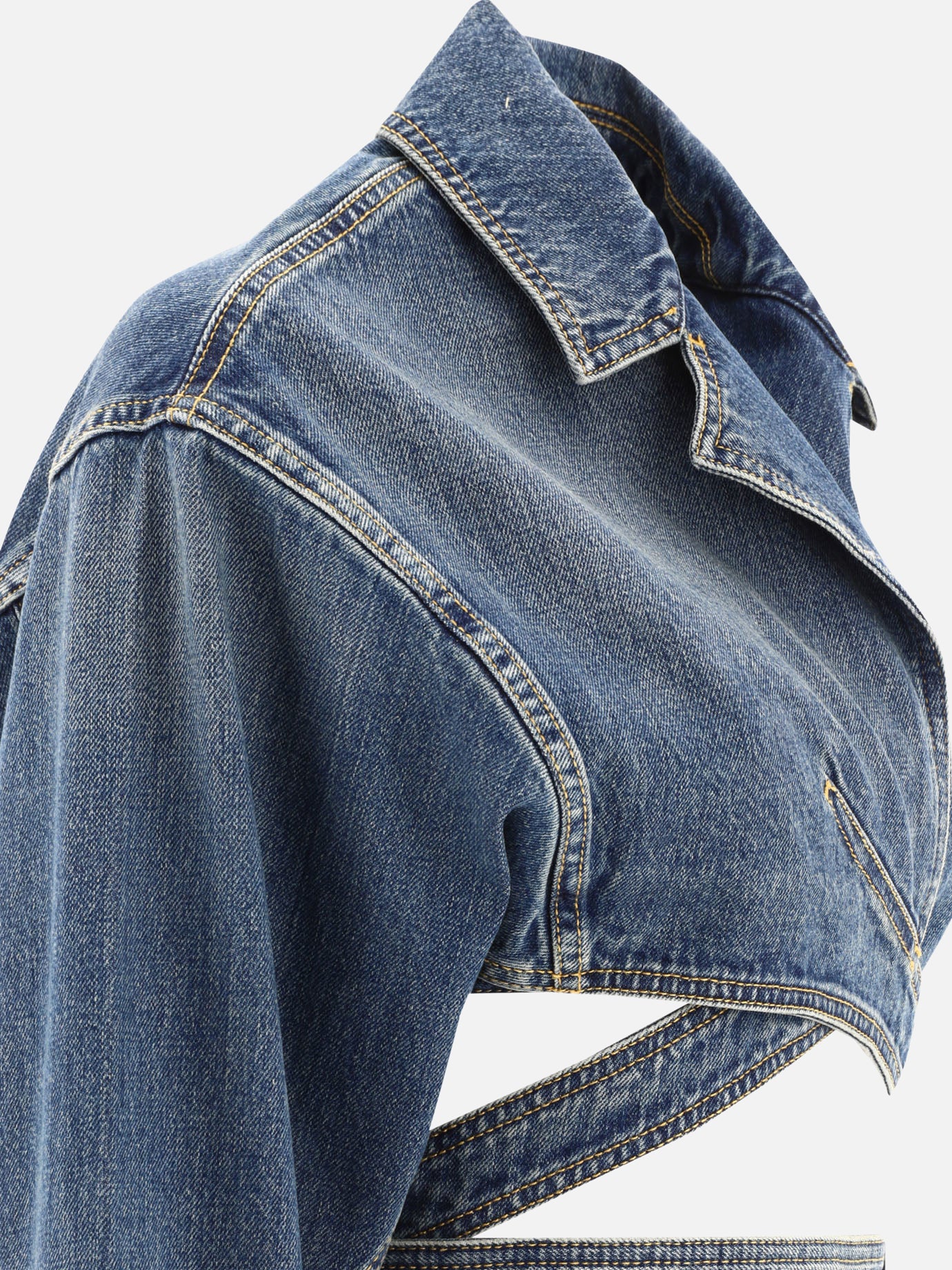 Giacche in denim 100% cotton  Blu - Alaïa Donna | PDP | VIETTI Online Store | Zoom-Modal_4
