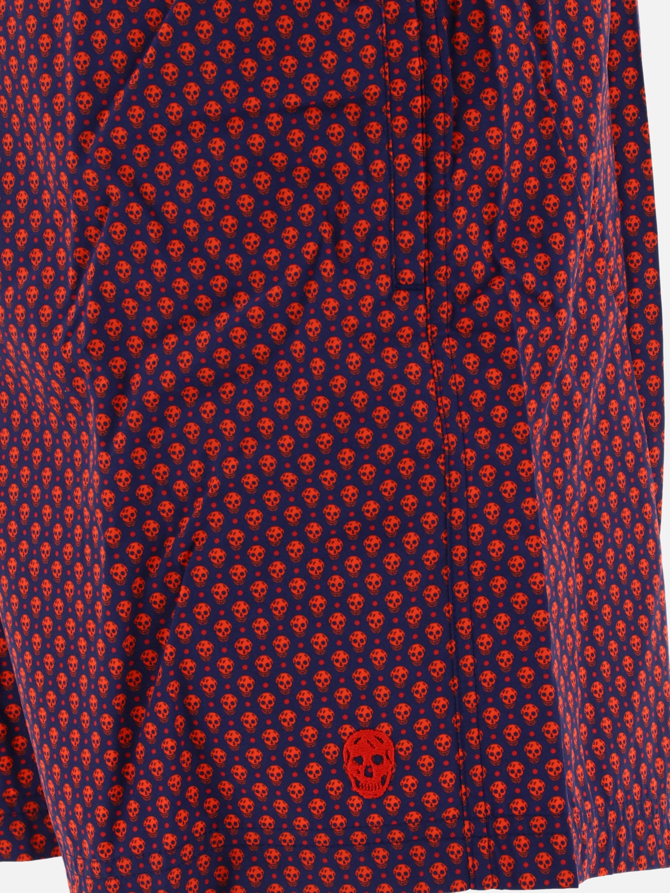 "Skull Dots" swim shorts