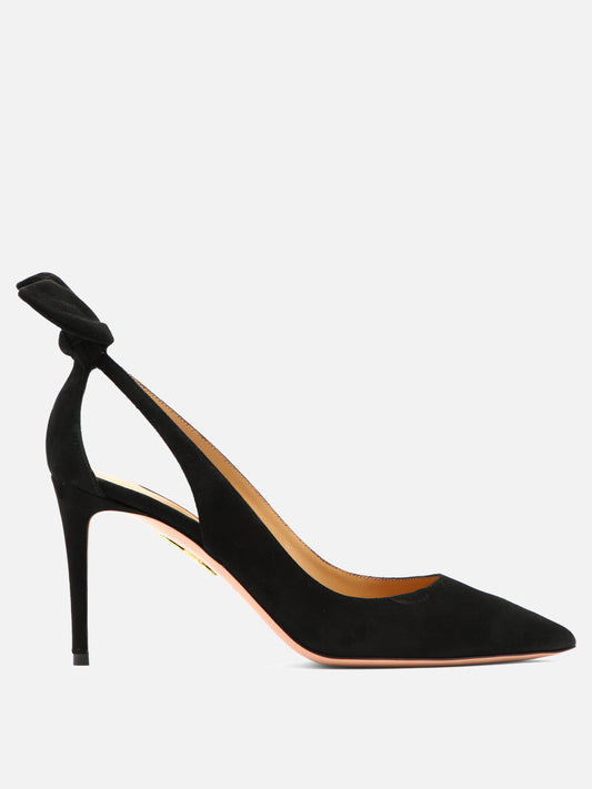 Décolleté 100% suede - 100% leather  Nero - Aquazzura Donna | PLP | VIETTI Online Store 
