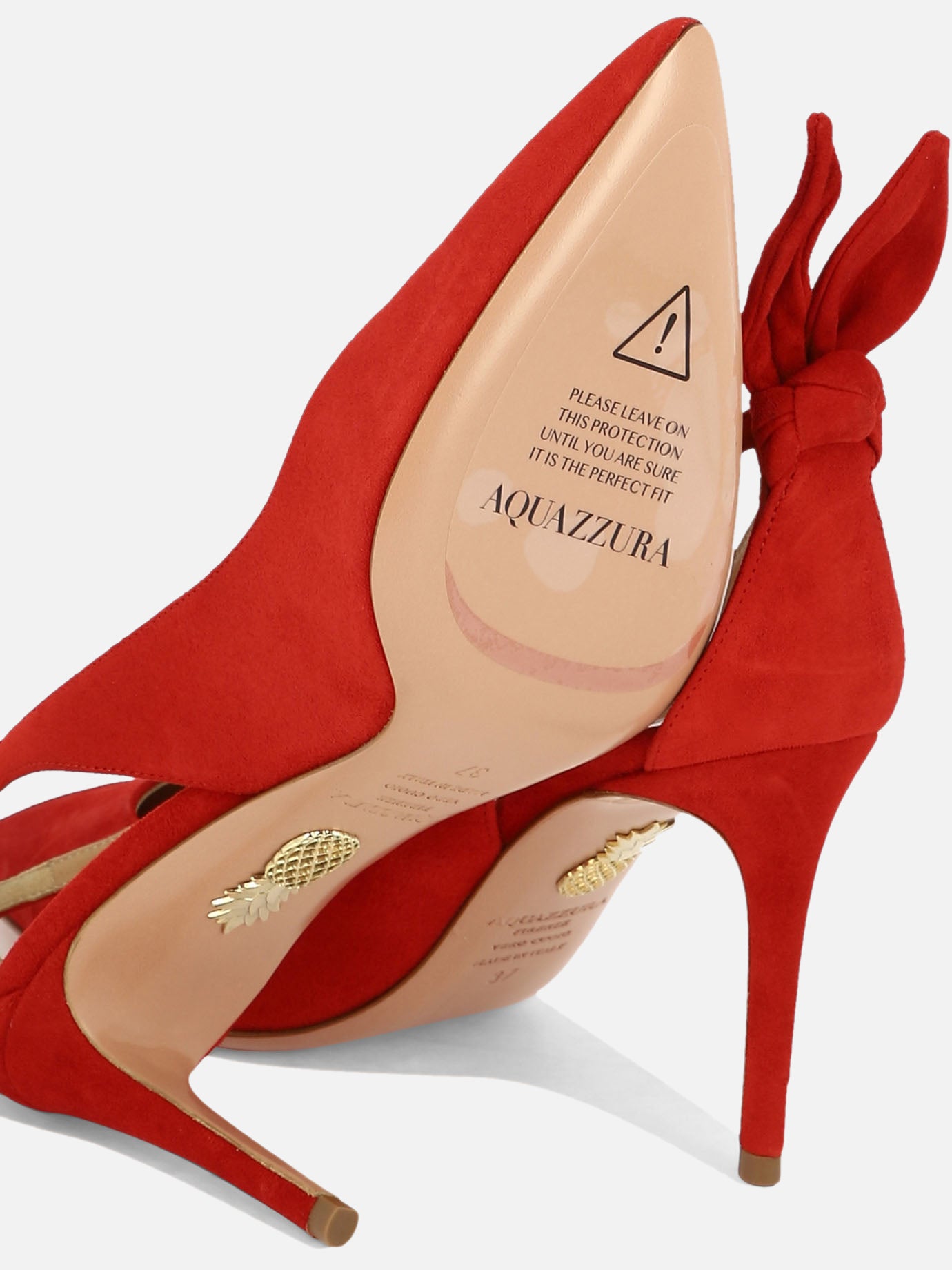 Décolleté 100% suede - 100% leather  Rosso - Aquazzura Donna | PDP | VIETTI Online Store | thumbnail_5