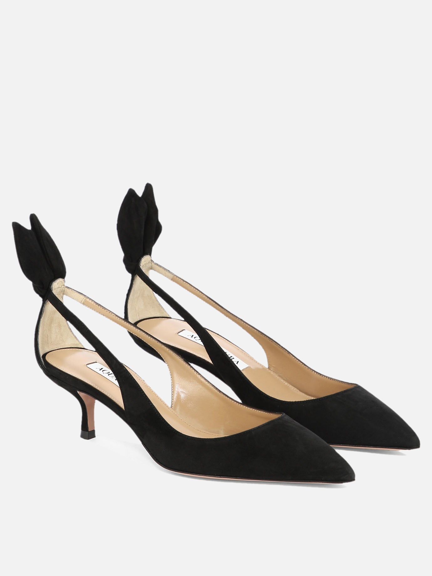 Décolleté 100% suede - 100% leather  Nero - Aquazzura Donna | PDP | VIETTI Online Store | Zoom-Modal_2
