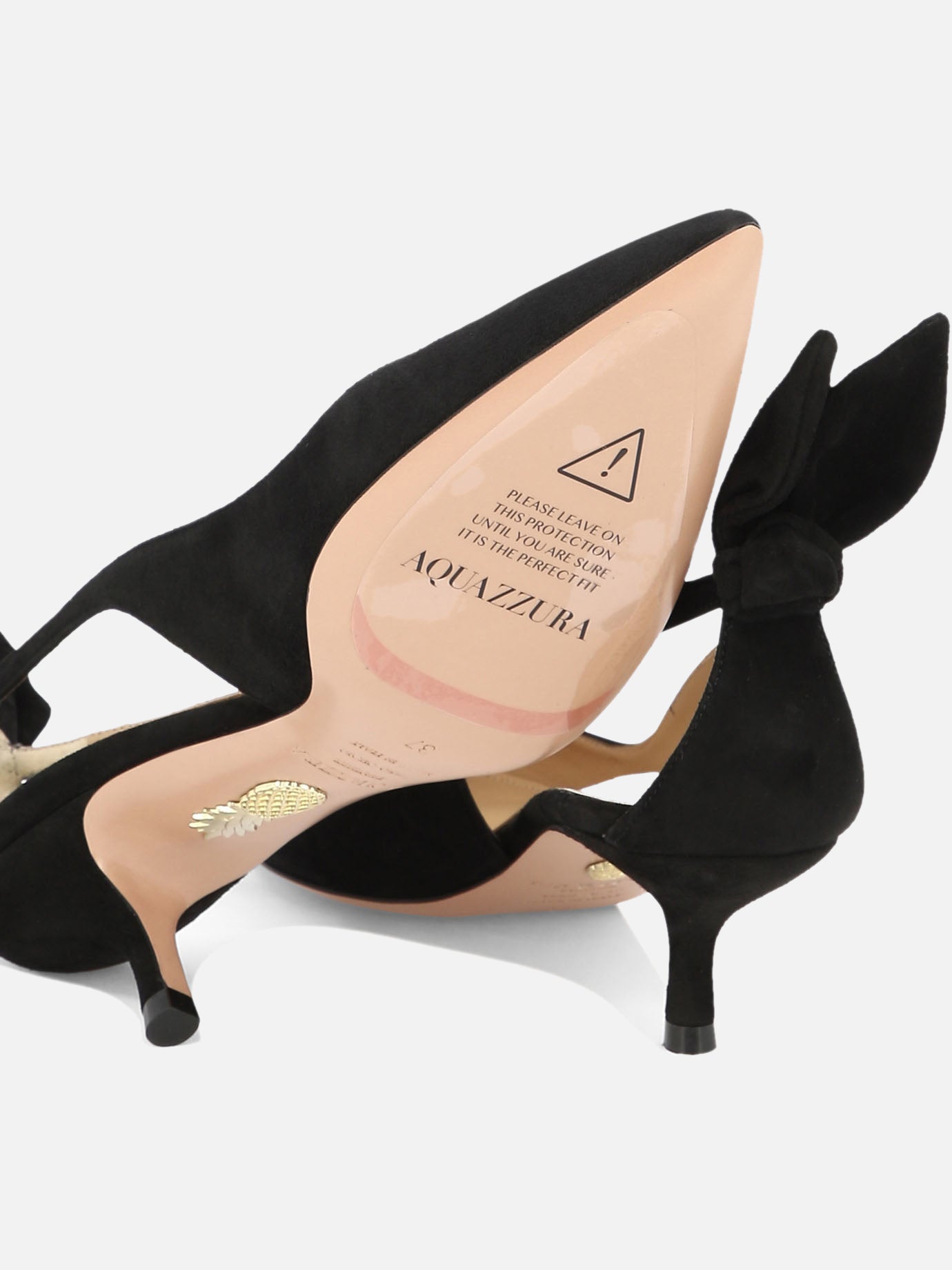Décolleté 100% suede - 100% leather  Nero - Aquazzura Donna | PDP | VIETTI Online Store | thumbnail_5