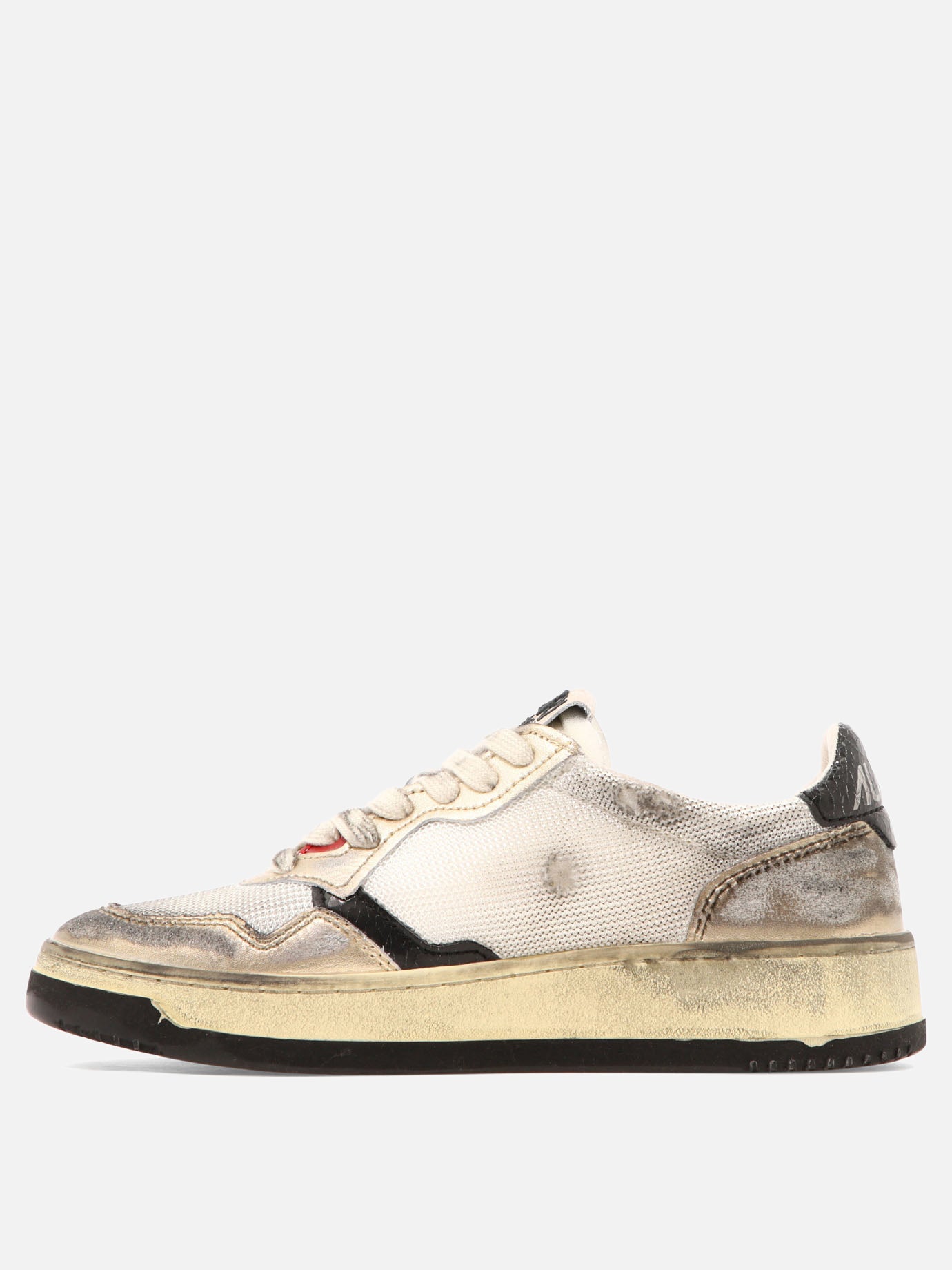 Sneaker basse 100% leather - 100% rubber  Bianco - Autry Donna | PDP | VIETTI Online Store | thumbnail_3