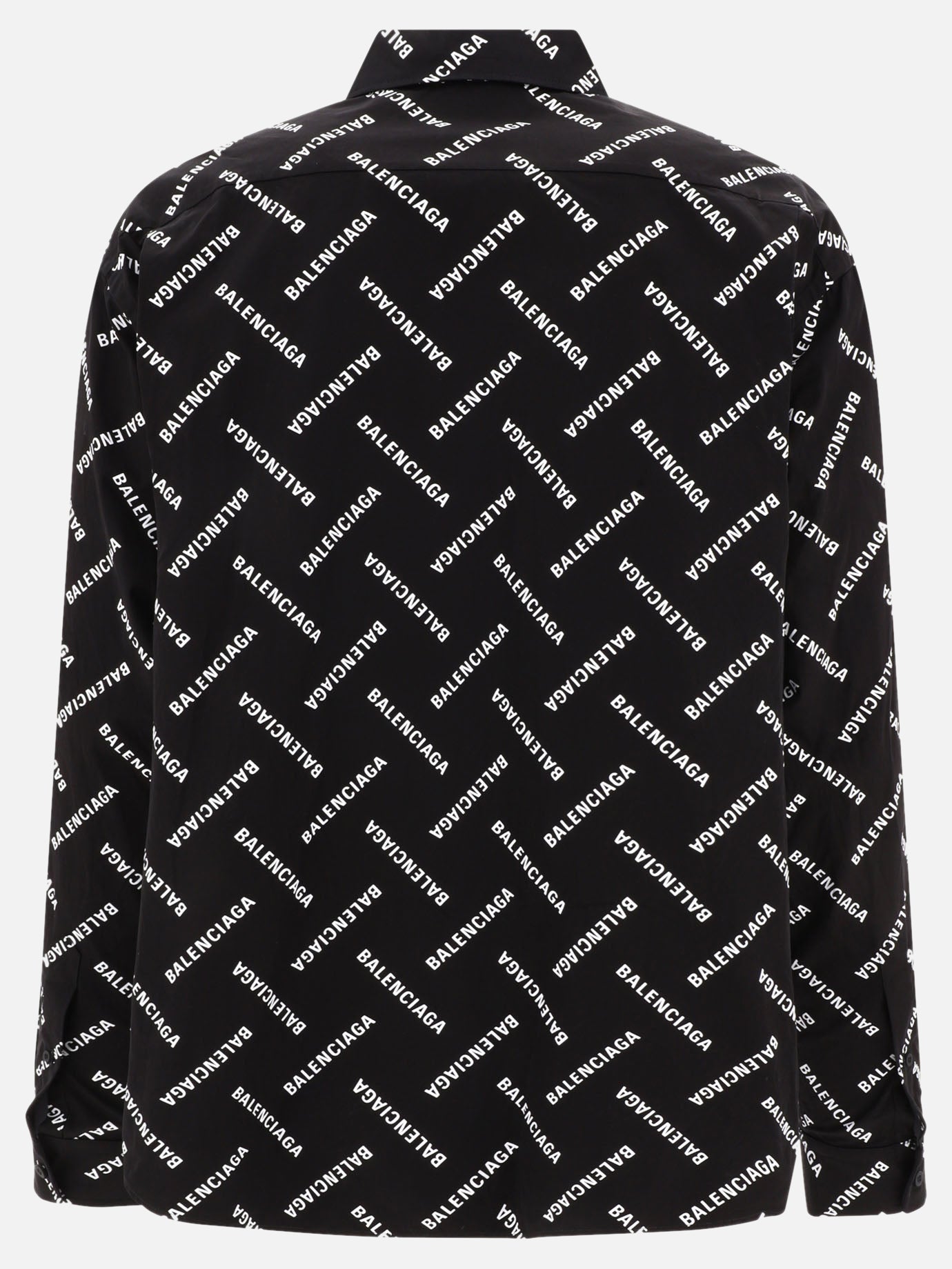 Camicie casual 100% cotton  Nero - Balenciaga Uomo | PDP | VIETTI Online Store | Zoom-Modal_2
