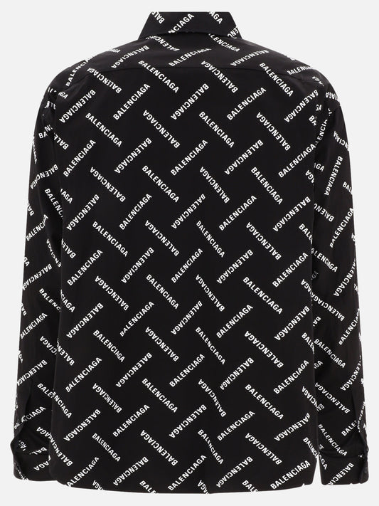 Camicie casual 100% cotton  Nero - Balenciaga Uomo | PLP | VIETTI Online Store | 2
