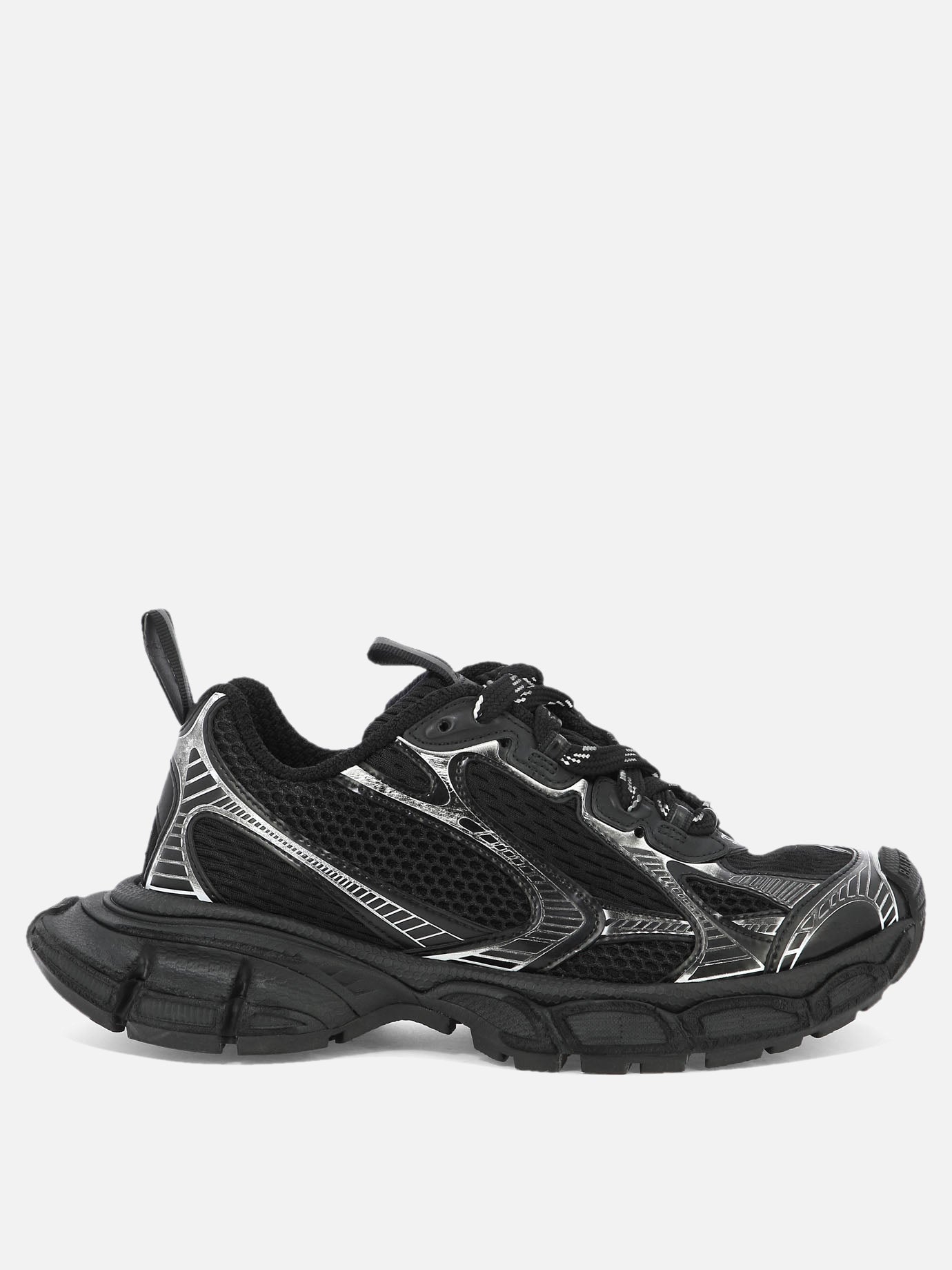 Sneaker basse 55% polyurethane 45% polyester - 100% rubber  Nero - Balenciaga Donna | PDP | VIETTI Online Store | thumbnail