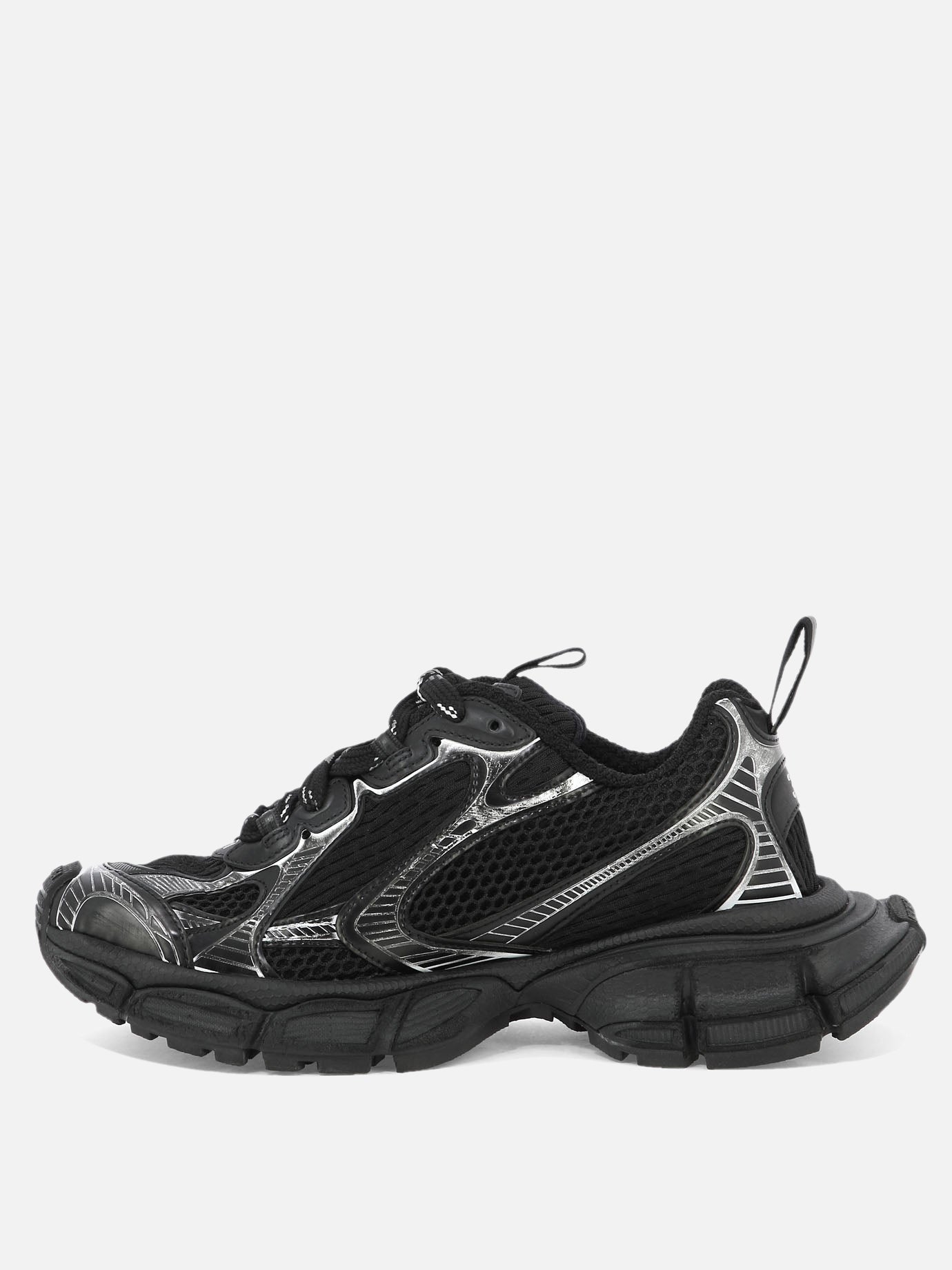 Sneaker basse 55% polyurethane 45% polyester - 100% rubber  Nero - Balenciaga Donna | PDP | VIETTI Online Store | Zoom-Modal_3
