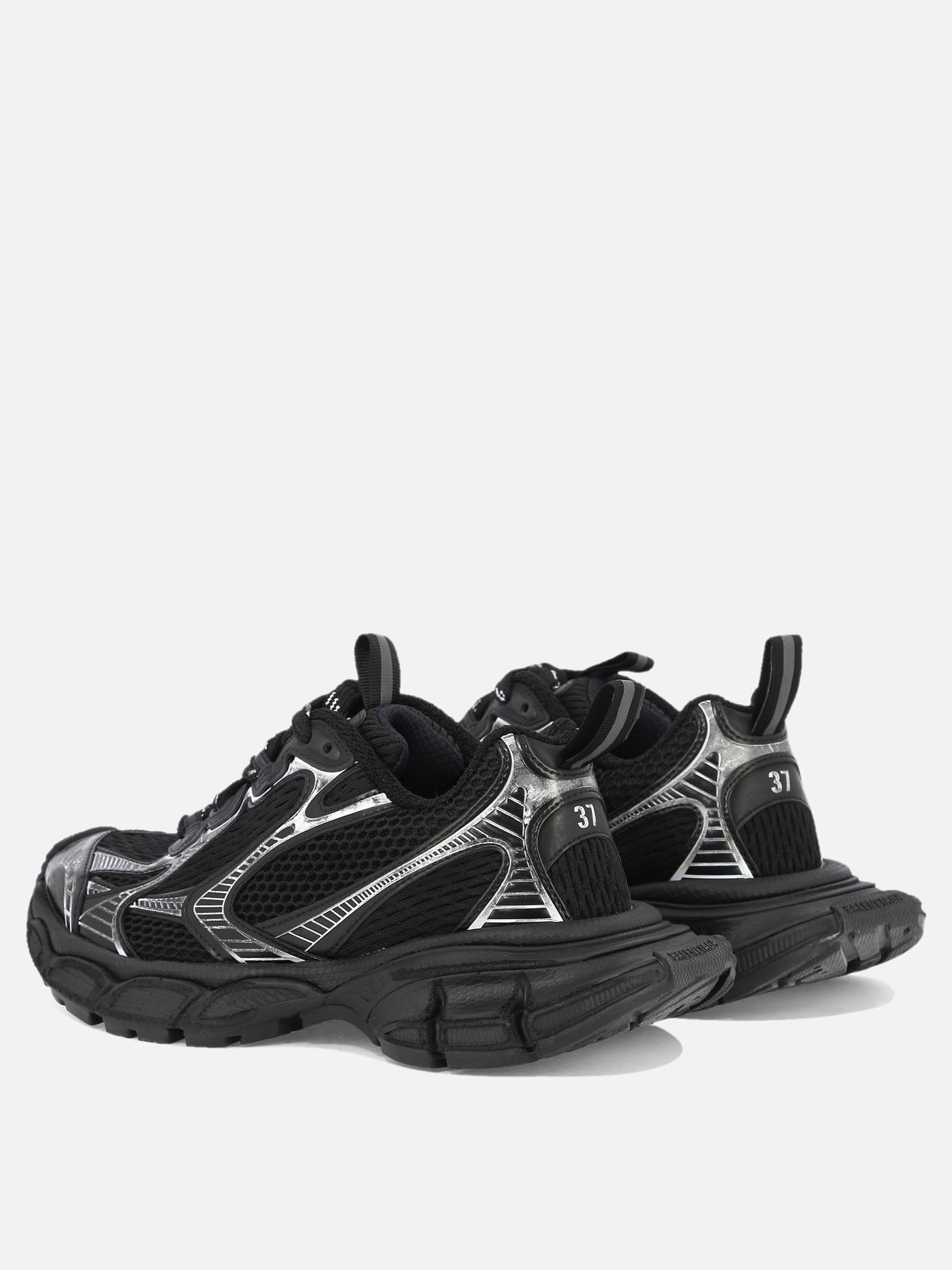 Sneaker basse 55% polyurethane 45% polyester - 100% rubber  Nero - Balenciaga Donna | PDP | VIETTI Online Store | Zoom-Modal_4
