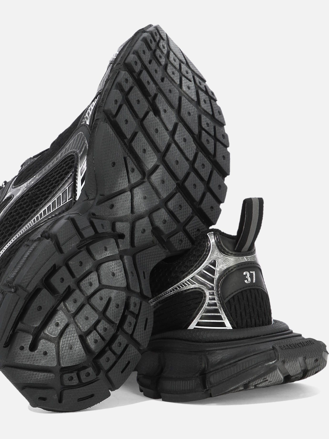 Sneaker basse 55% polyurethane 45% polyester - 100% rubber  Nero - Balenciaga Donna | PDP | VIETTI Online Store | thumbnail_5