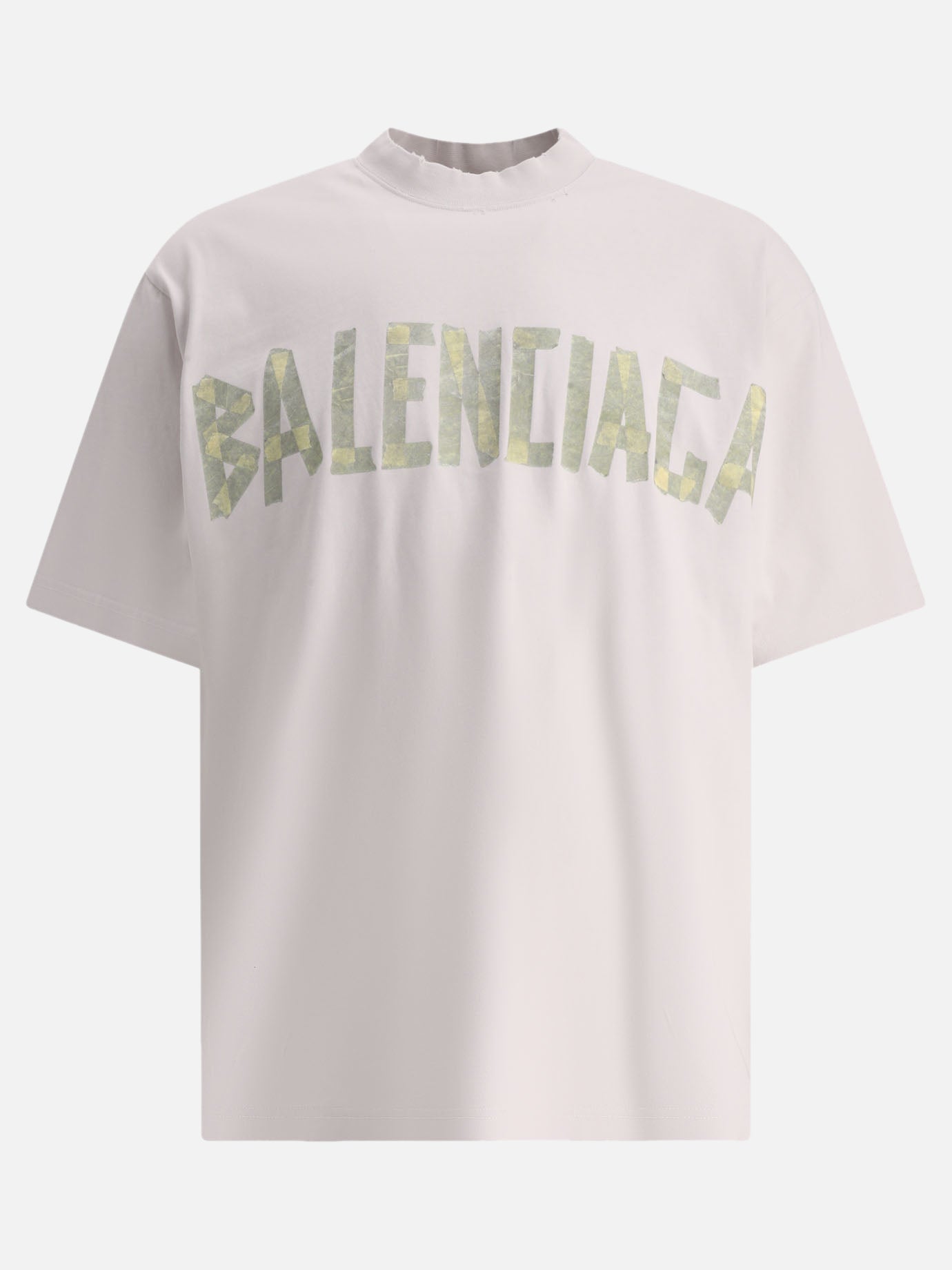 T-shirt girocollo 100% cotton  Bianco - Balenciaga Uomo | PDP | VIETTI Online Store | thumbnail