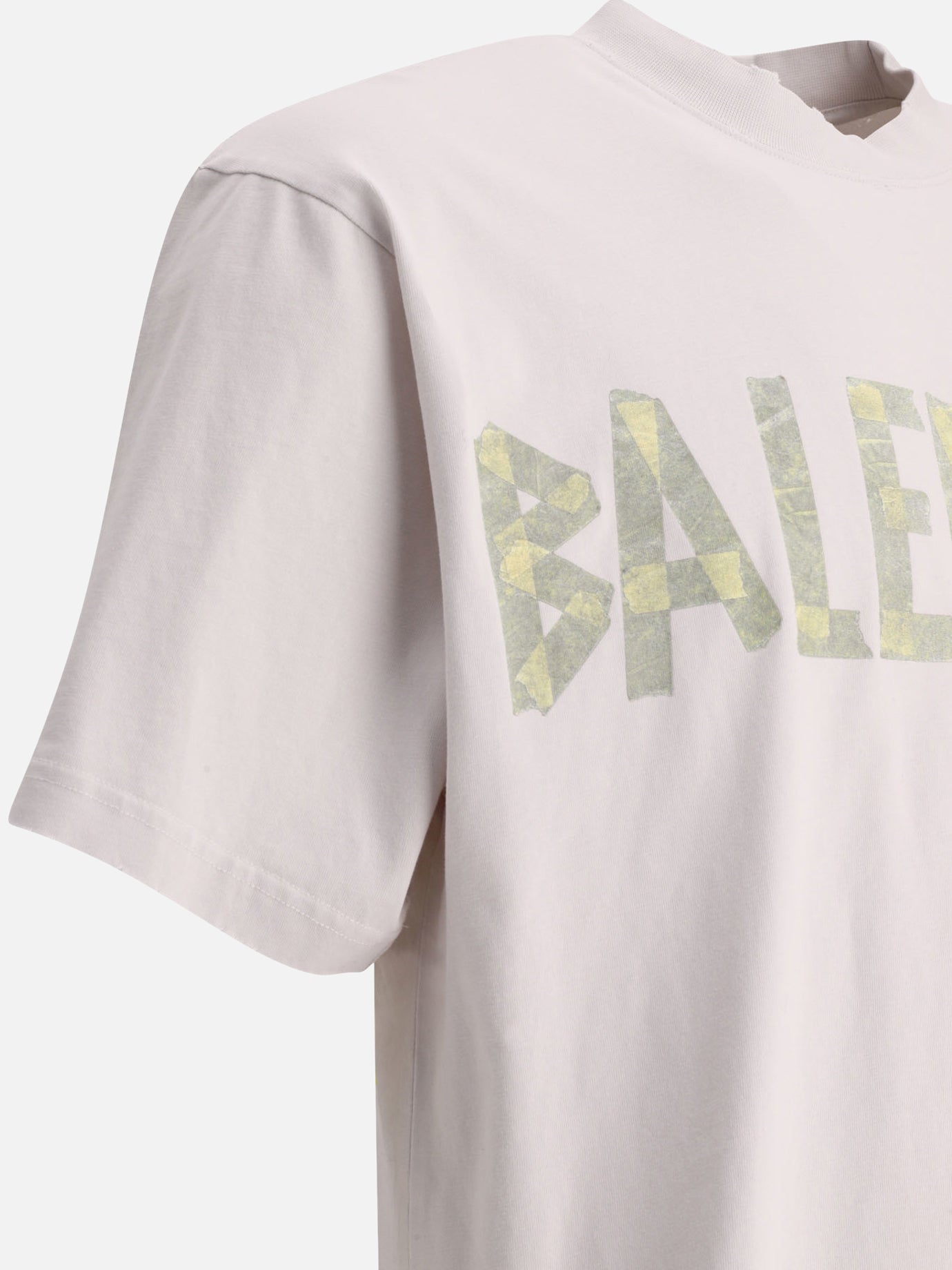 T-shirt girocollo 100% cotton  Bianco - Balenciaga Uomo | PDP | VIETTI Online Store | thumbnail_4