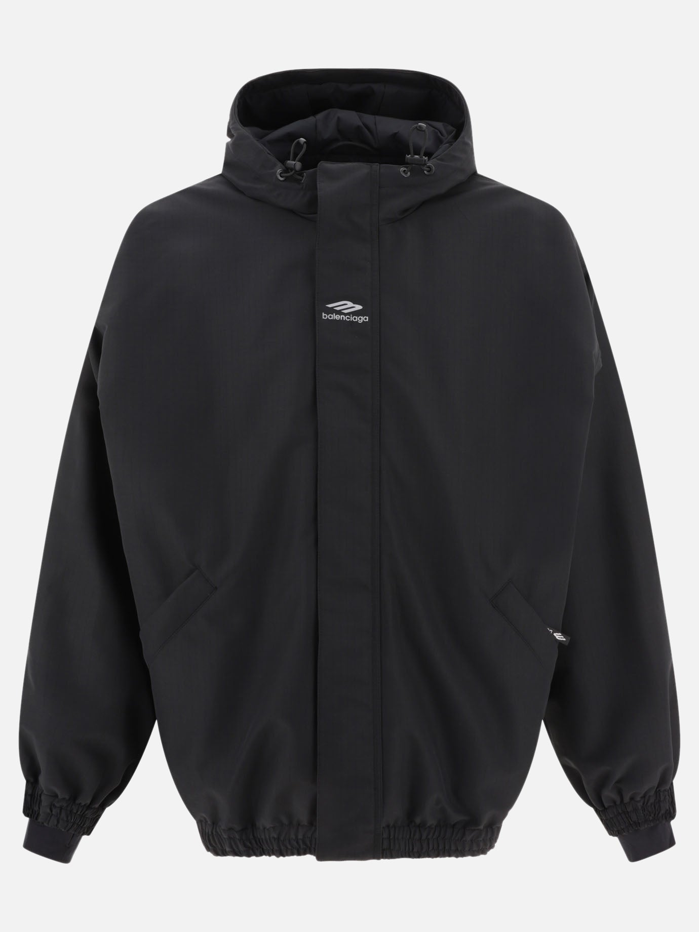 Parka 100% polyester  Nero - Balenciaga Uomo | PDP | VIETTI Online Store | Zoom-Modal
