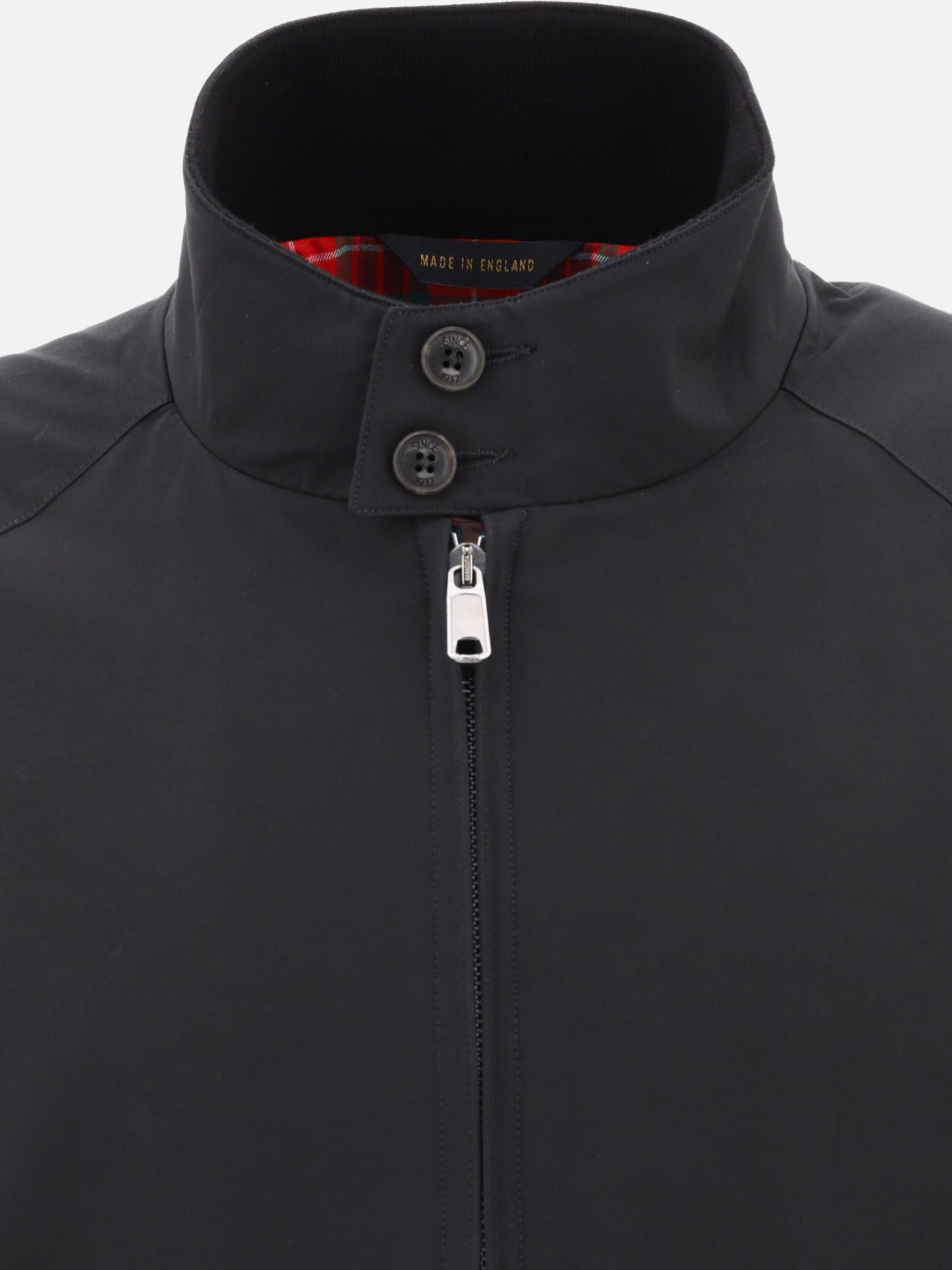 Bomber 58% POLYESTER 42% COTTON  Nero - Baracuta Uomo | PDP | VIETTI Online Store | thumbnail_3