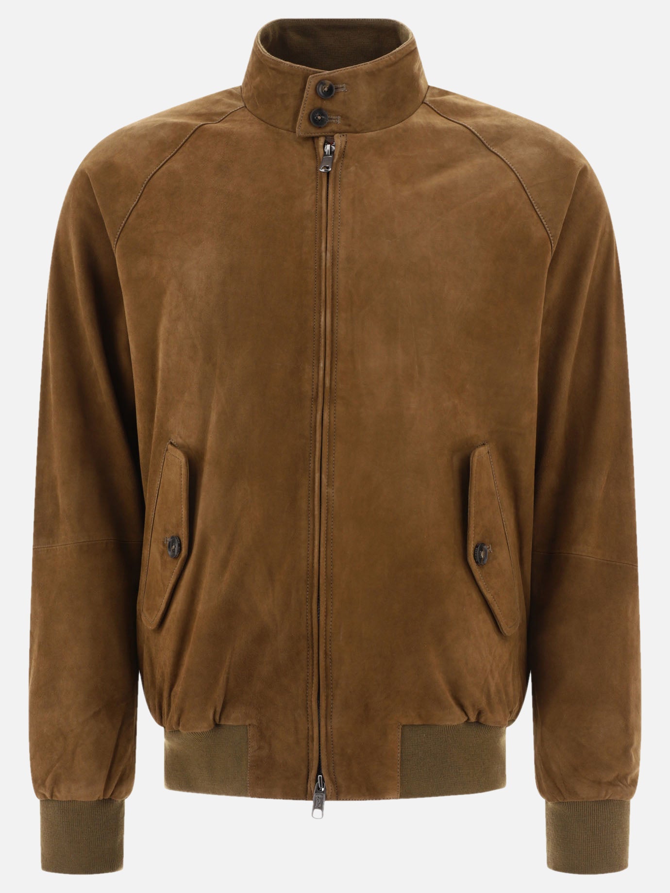 Bomber 100% suede  Marrone - Baracuta Uomo | PDP | VIETTI Online Store | thumbnail