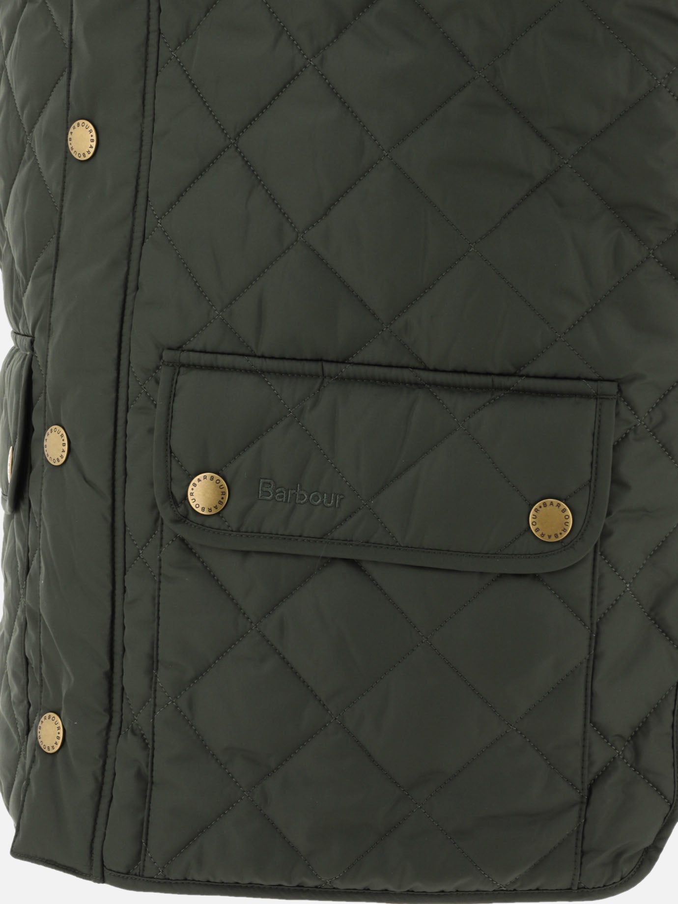 Giacche smanicate 100% polyester - Padding: polyester  Verde - Barbour Uomo | PDP | VIETTI Online Store | thumbnail_4