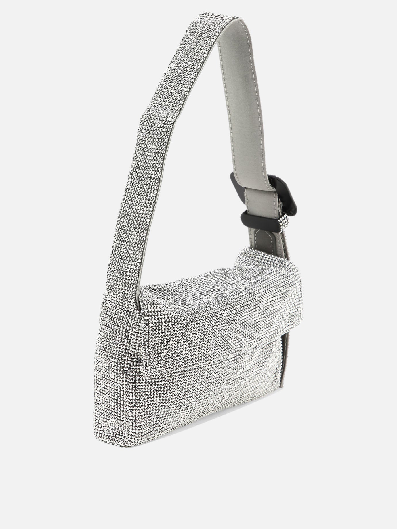 Small bags 100% aluminium mesh  Silver - Benedetta Bruzziches Women | PDP | VIETTI Online Store | Zoom-Modal_2
