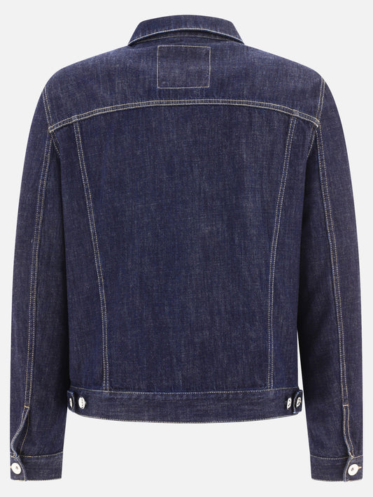 Denim jackets 100% cotton  Blue - Brunello Cucinelli Men | PLP | VIETTI Online Store | 2
