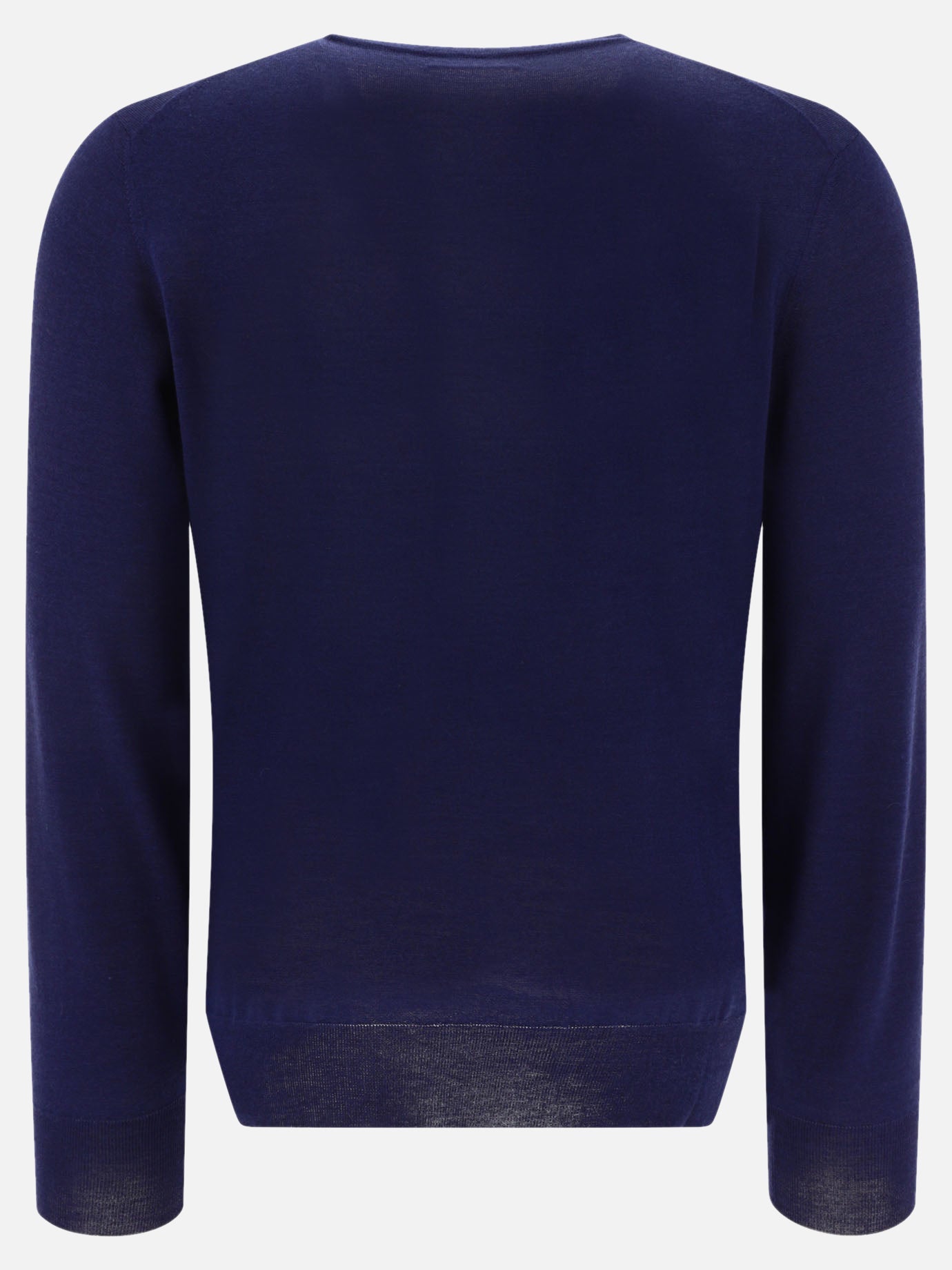 Crewneck sweaters 70% cashmere 30% silk  Blue - Brunello Cucinelli Men | PDP | VIETTI Online Store | thumbnail_2