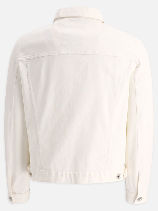 Giacche overshirt Solid colour  Bianco - Brunello Cucinelli Uomo | PLP | VIETTI Online Store | 2
